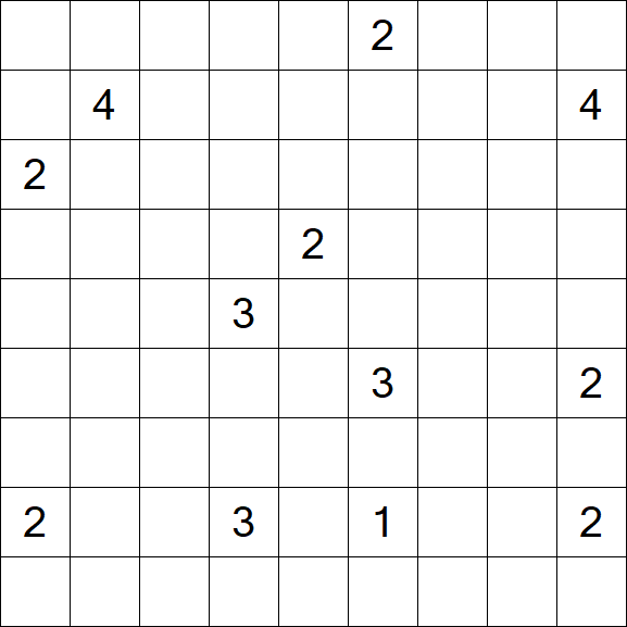 Nurikabe - Difficile