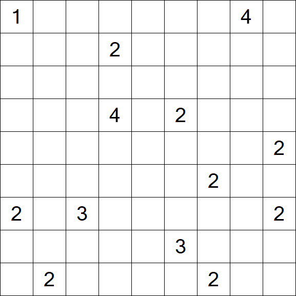 Nurikabe - Difficile