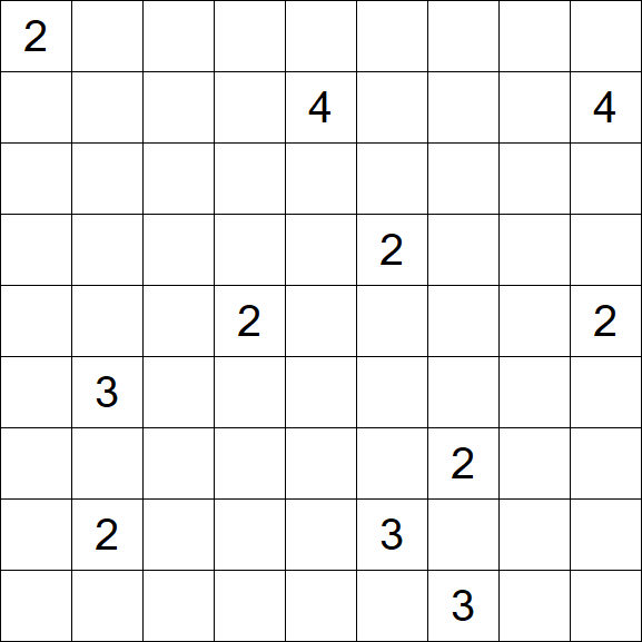 Nurikabe - Difficile