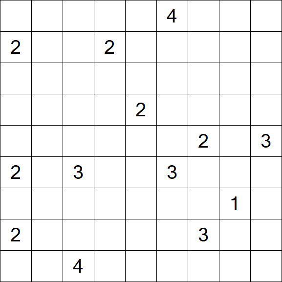Nurikabe - Difficile