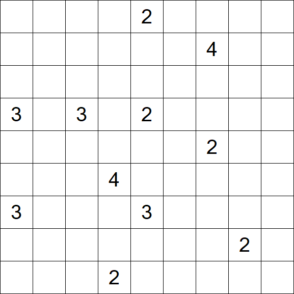 Nurikabe - Difficile