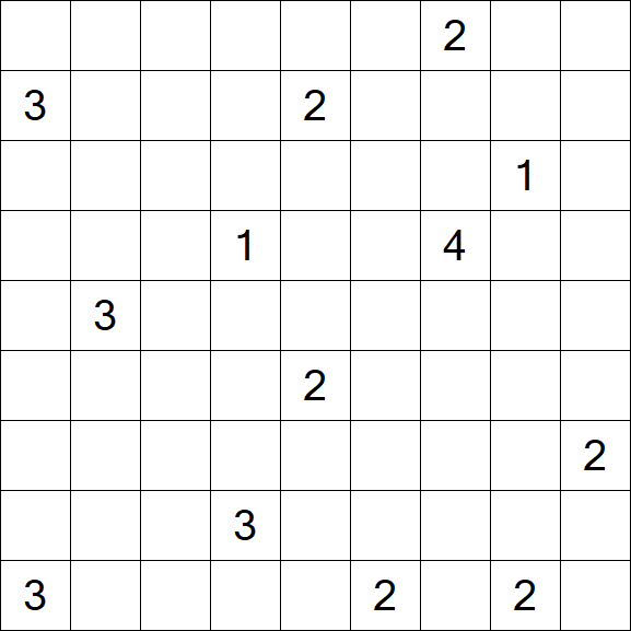 Nurikabe - Difficile
