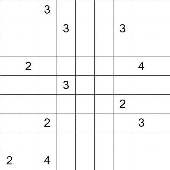 Nurikabe - Difficile