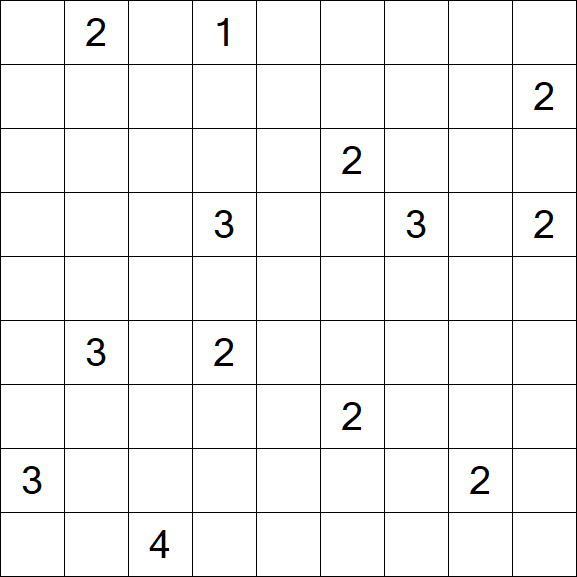 Nurikabe - Difficile