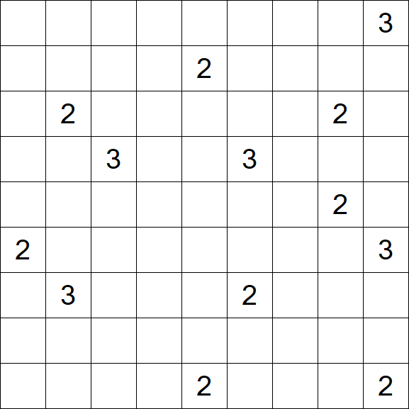 Nurikabe - Difficile