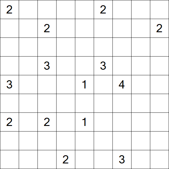 Nurikabe - Difficile