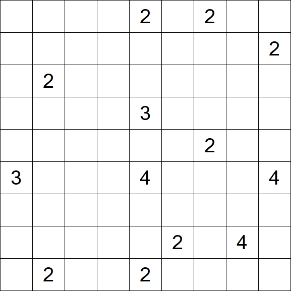 Nurikabe - Difficile