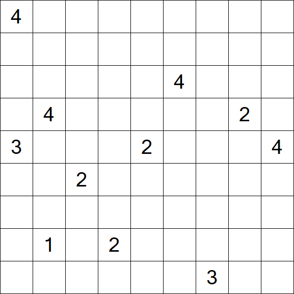 Nurikabe - Difficile