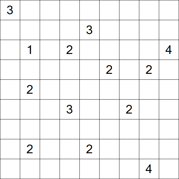 Nurikabe - Difficile