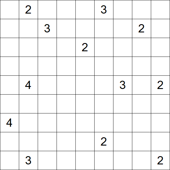 Nurikabe - Difficile