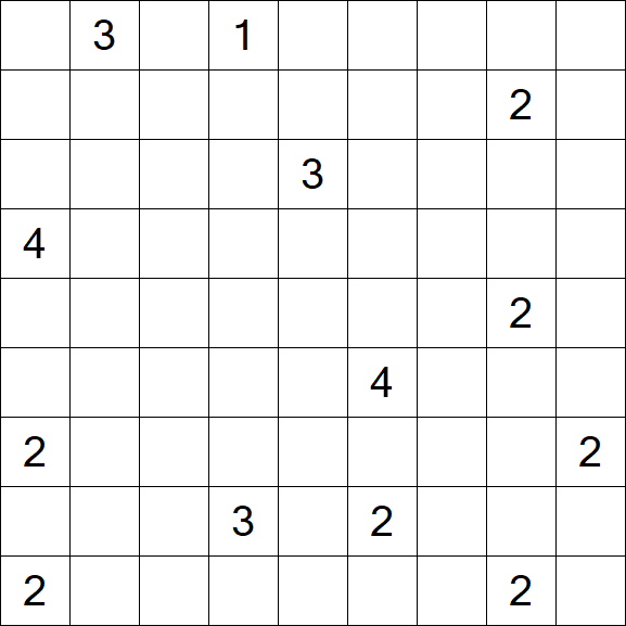 Nurikabe - Difficile