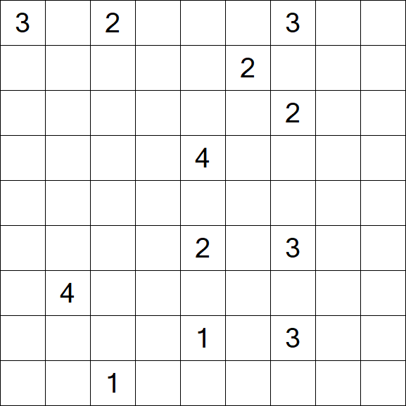 Nurikabe - Difficile