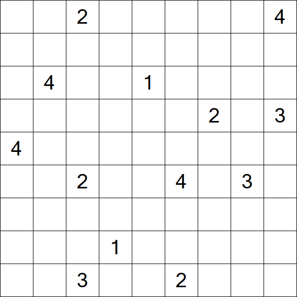 Nurikabe - Difficile