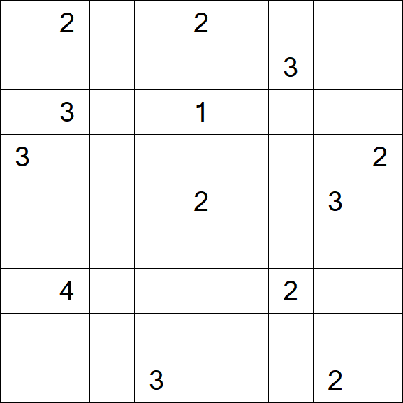 Nurikabe - Difficile