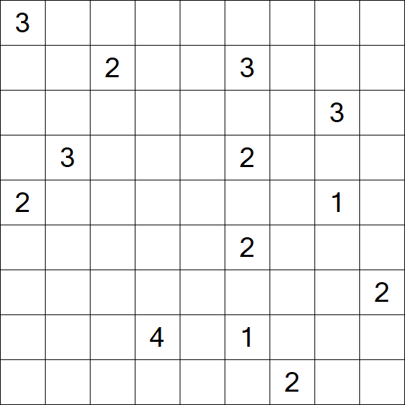 Nurikabe - Difficile