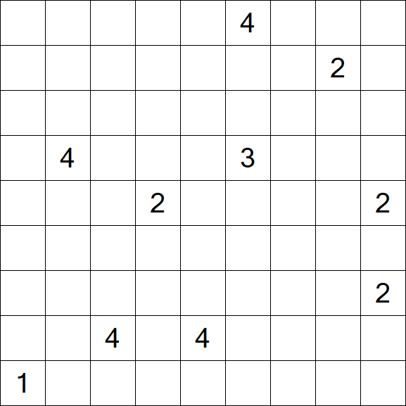 Nurikabe - Difficile