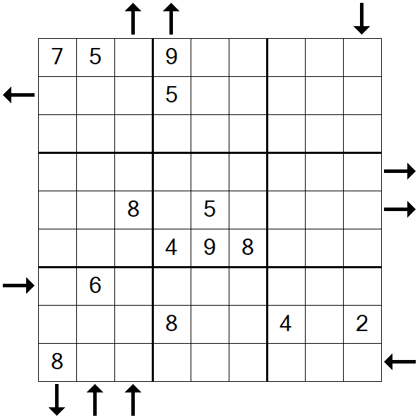 Rossini Sudoku - Schwierig