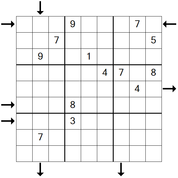 Rossini Sudoku - Schwierig