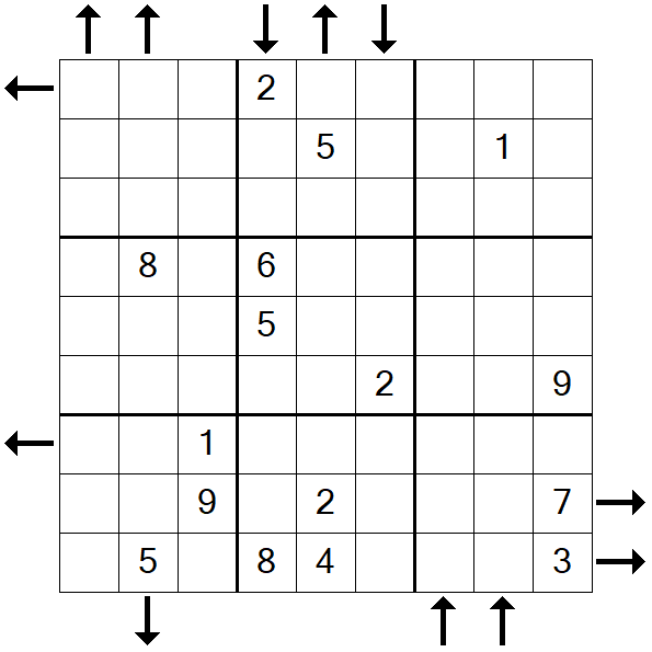 Rossini Sudoku - Schwierig
