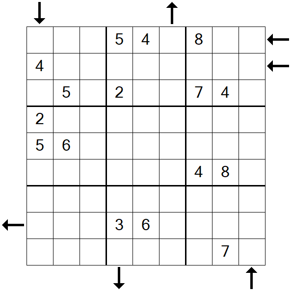 Rossini Sudoku - Schwierig