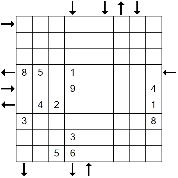 Rossini Sudoku - Schwierig