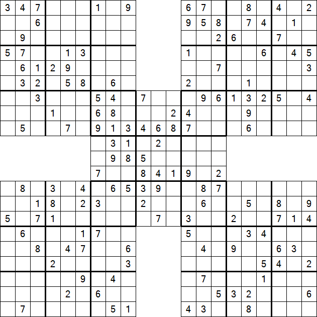 Sudoku - Medio