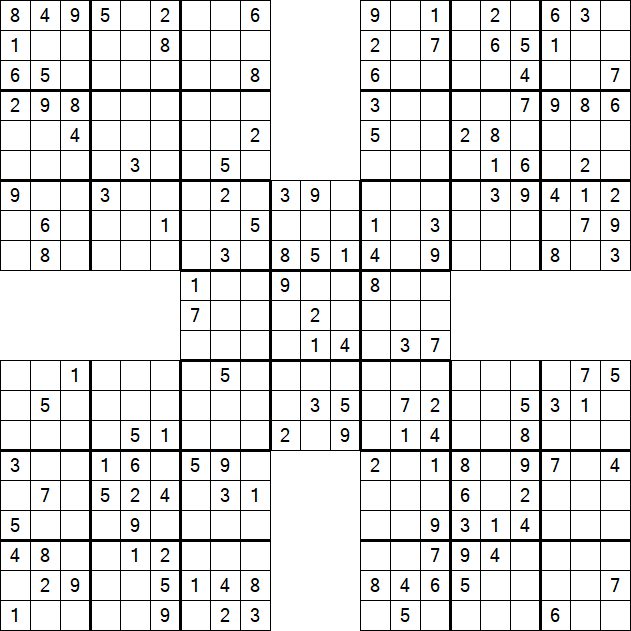 Sudoku - Medio