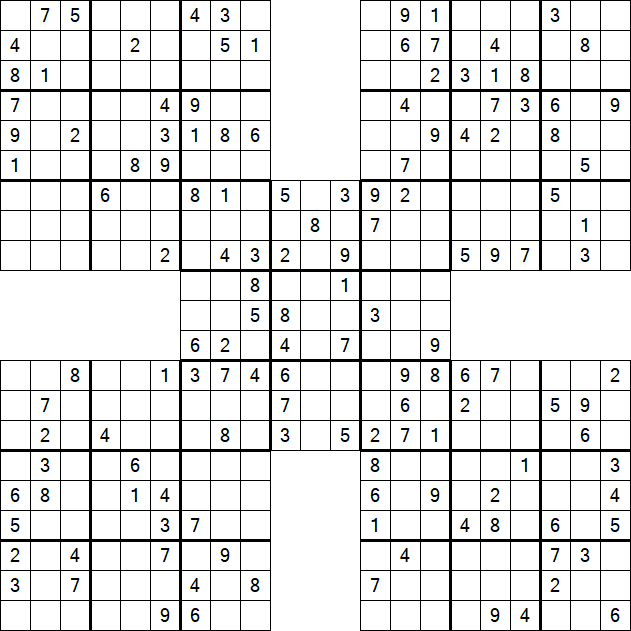 Sudoku - Medio