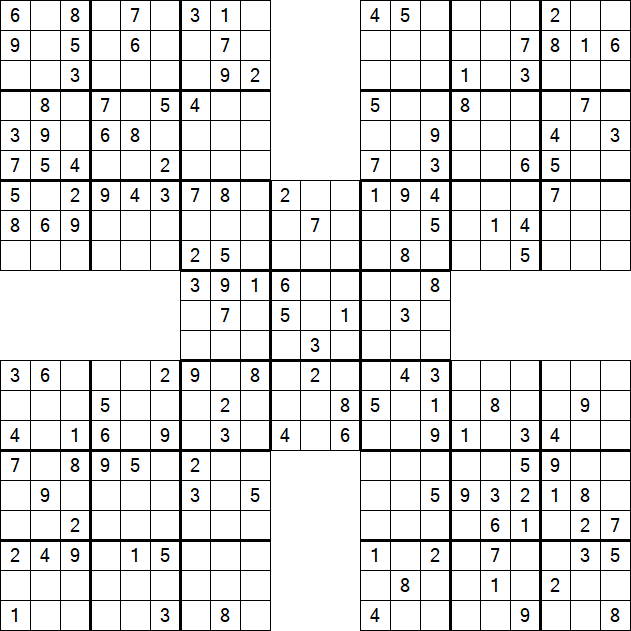 Sudoku - Medio