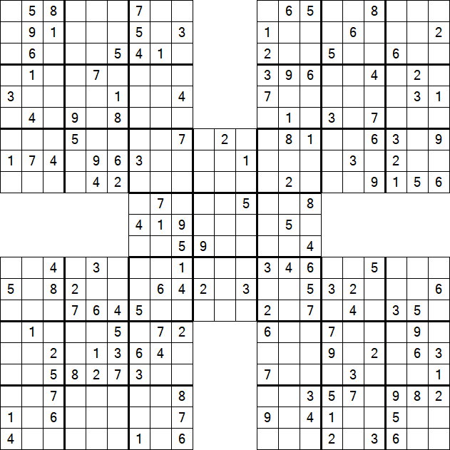 Sudoku - Medio