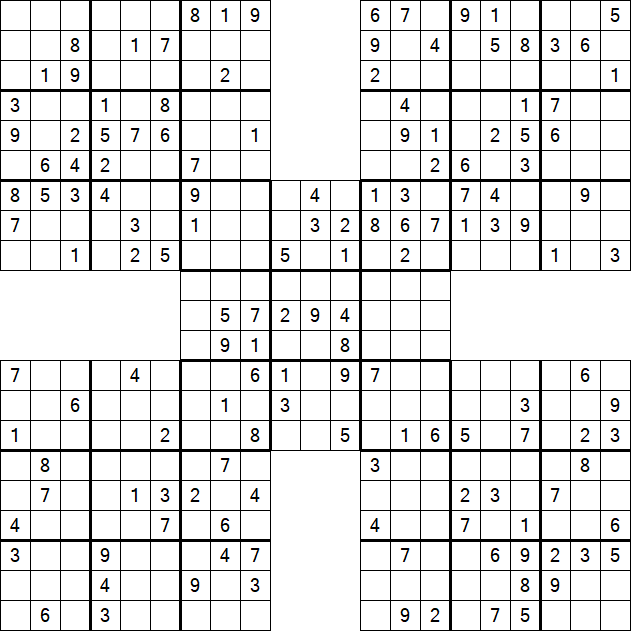 Sudoku - Medio