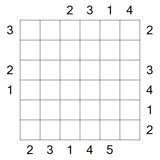 Skyscrapers - Difficile