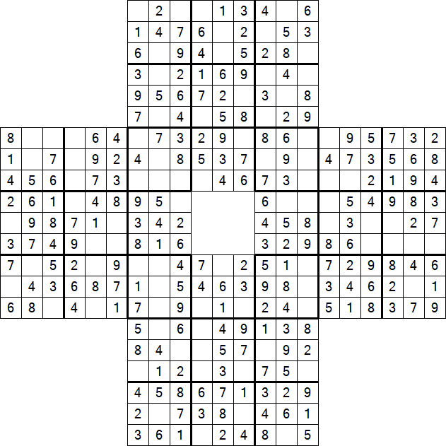 Sohei Sudoku - Easy