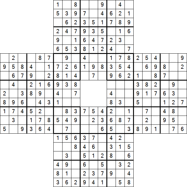 Sohei Sudoku - Einfach