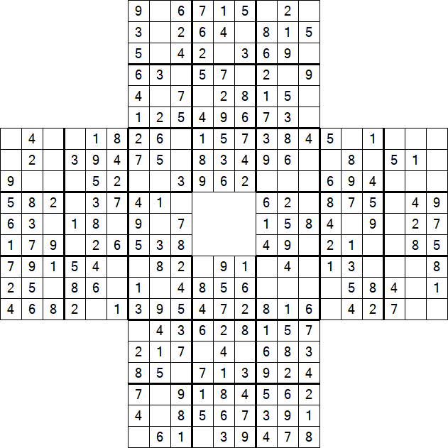 Sohei Sudoku - Simple