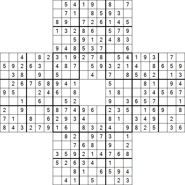 Sohei Sudoku - Einfach