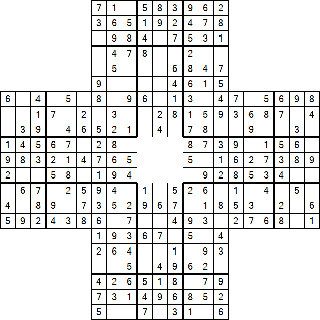 Sohei Sudoku - Einfach