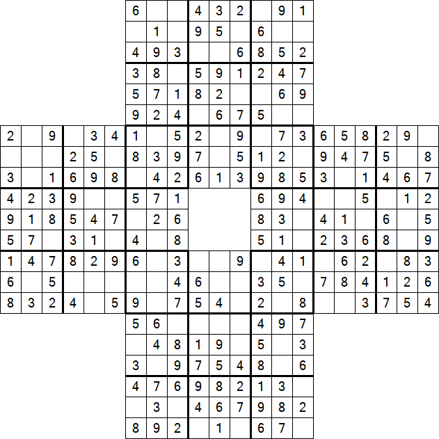 Sohei Sudoku - Easy