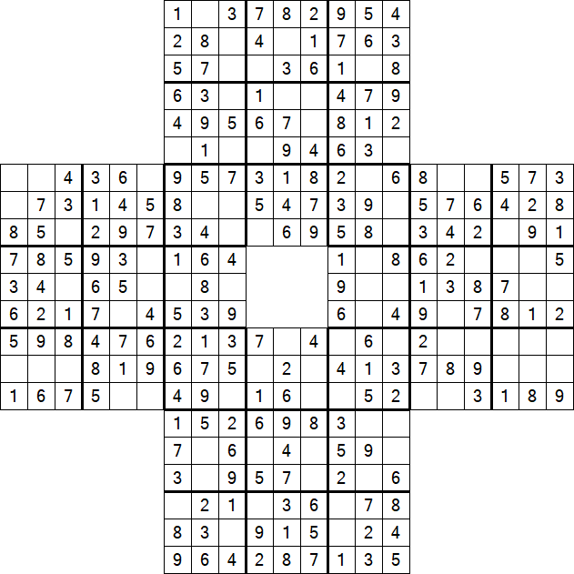 Sohei Sudoku - Easy