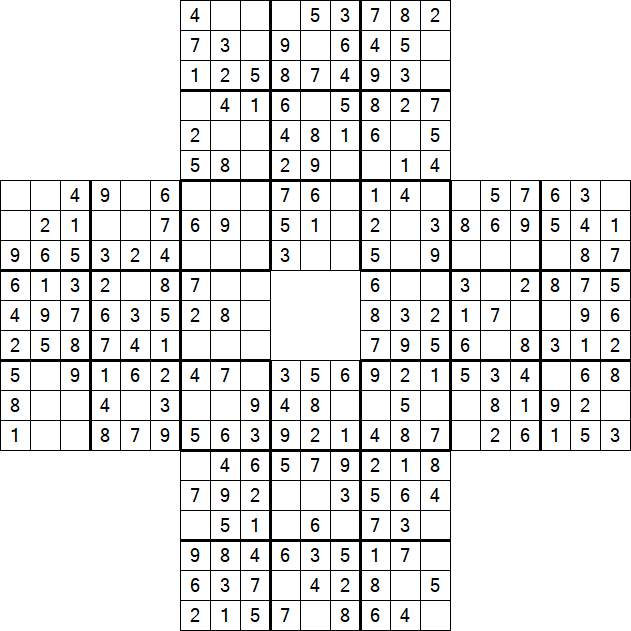 Sohei Sudoku - Easy
