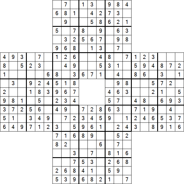 Sohei Sudoku - Easy