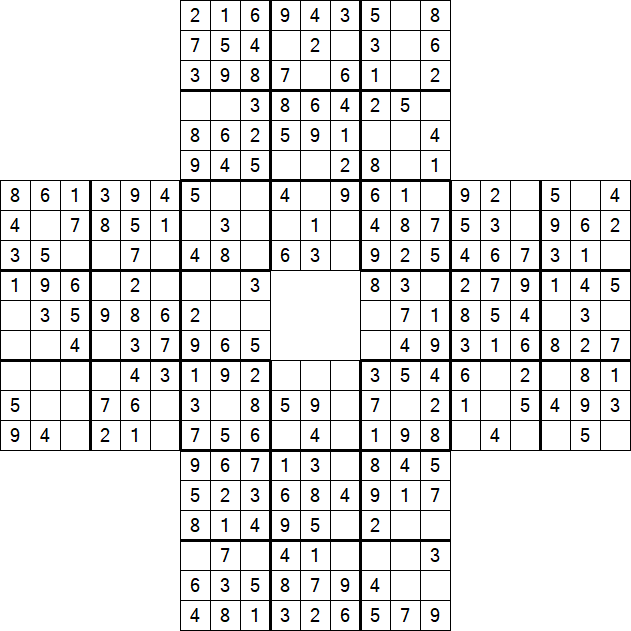 Sohei Sudoku - Easy