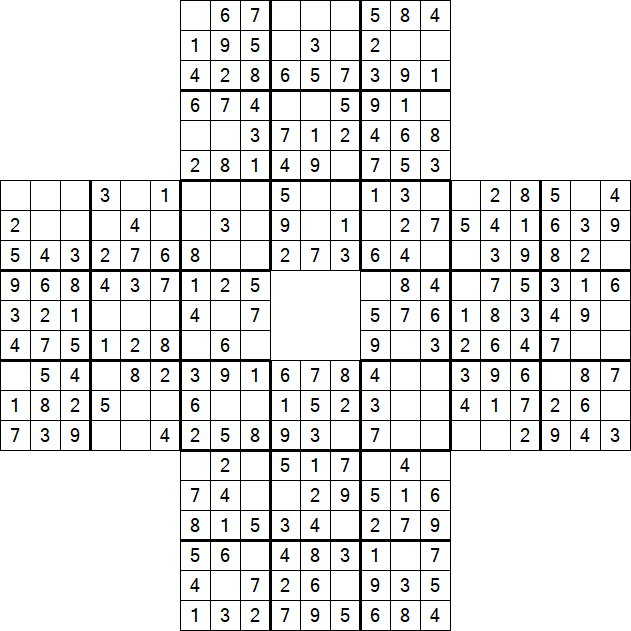 Sohei Sudoku - Einfach