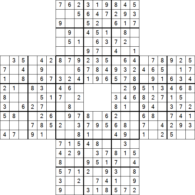 Sohei Sudoku - Einfach