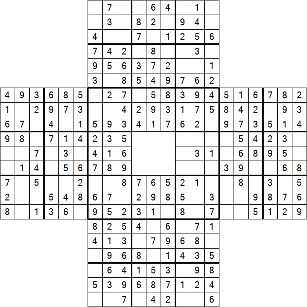 Sohei Sudoku - Einfach