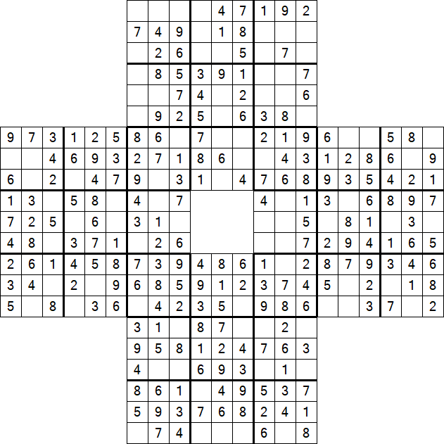 Sohei Sudoku - Einfach