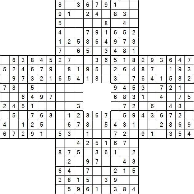 Sohei Sudoku - Einfach