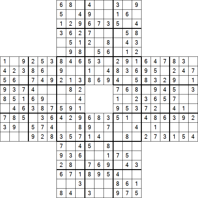 Sohei Sudoku - Einfach