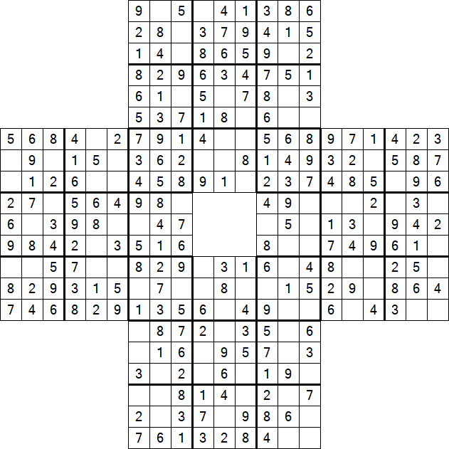 Sohei Sudoku - Einfach