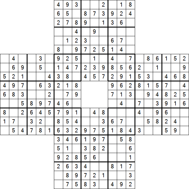 Sohei Sudoku - Einfach